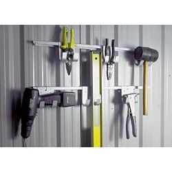 Spanbilt Tool Hanging Rack *** MUST BE ORDERED AT THE SAME TIME AS A SPANBILT SHED *** Spanbilt Shed Accessories